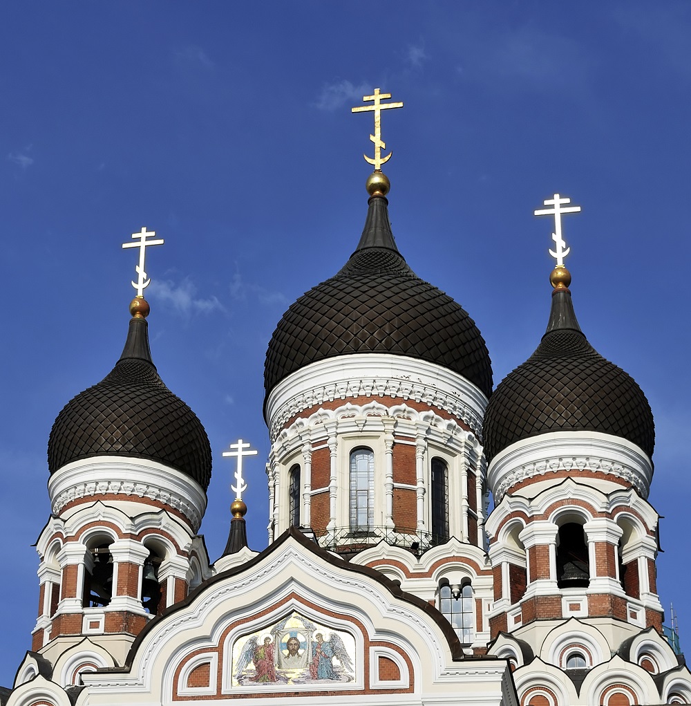 Tallinn, Alexander Nevsky Cathedral crop